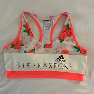 Stella McCartney X Adidas Roses and Star SportsBra